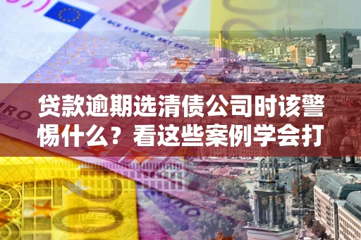 武汉贷款逾期选清债公司时该警惕什么？看这些案例学会打翻身仗