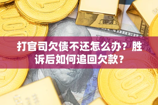 武汉打官司欠债不还怎么办？胜诉后如何追回欠款？