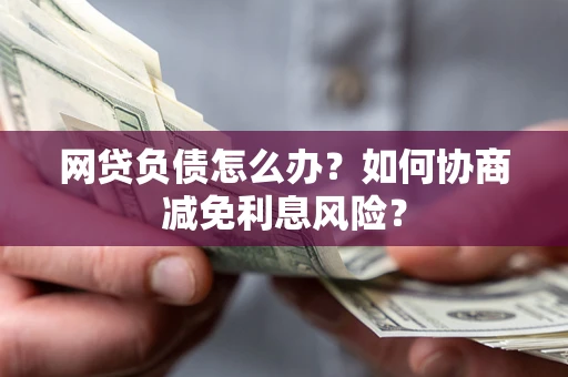 武汉网贷负债怎么办？如何协商减免利息风险？