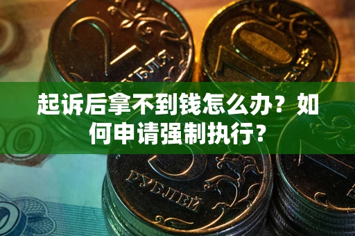 武汉起诉后拿不到钱怎么办？如何申请强制执行？