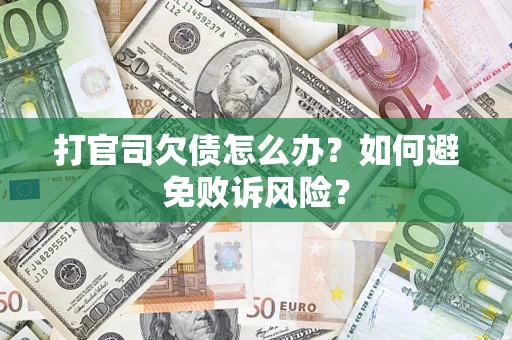 武汉打官司欠债怎么办？如何避免败诉风险？