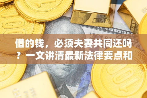 武汉借的钱，必须夫妻共同还吗？一文讲清最新法律要点和避坑指南