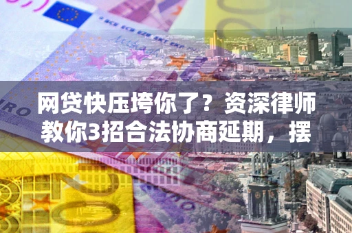 武汉网贷快压垮你了？资深律师教你3招合法协商延期，摆脱暴力催收！