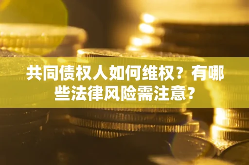 武汉共同债权人如何维权？有哪些法律风险需注意？