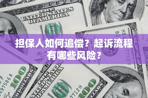 武汉担保人如何追偿？起诉流程有哪些风险？