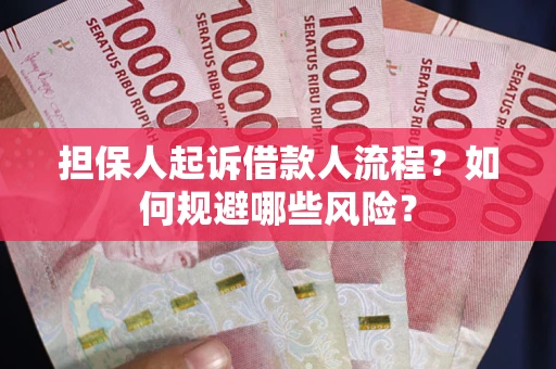 武汉担保人起诉借款人流程？如何规避哪些风险？