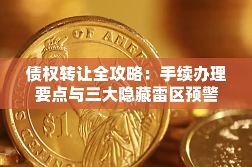 武汉债权转让全攻略：手续办理要点与三大隐藏雷区预警