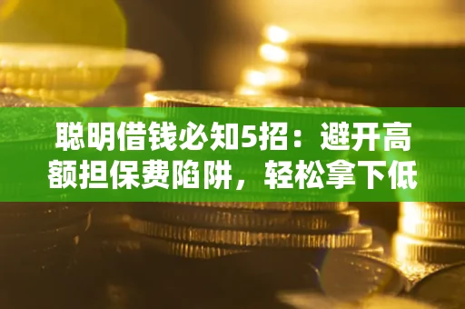 武汉聪明借钱必知5招：避开高额担保费陷阱，轻松拿下低息贷款