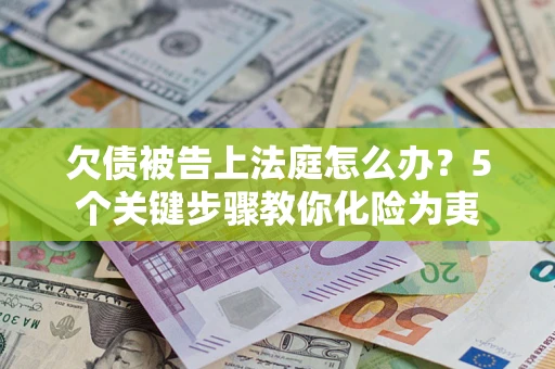 武汉欠债被告上法庭怎么办？5个关键步骤教你化险为夷
